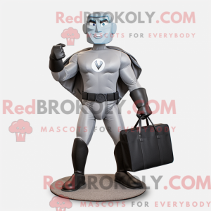 Mascot character of a Gray...