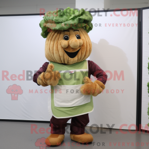 Maskot karakter af en...