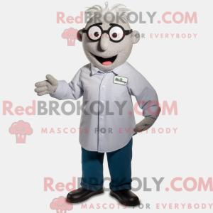 Mascot character of a Gray...