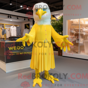 Mascot character of a Lemon...