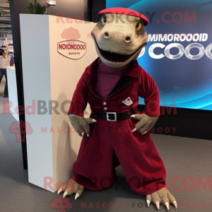 Mascot karakter van een...