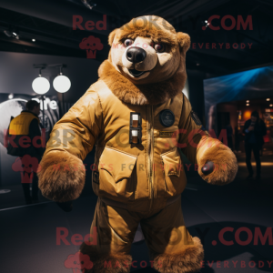 Mascot character of a Gold...