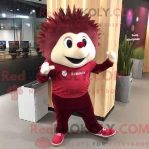 Mascot character of a...