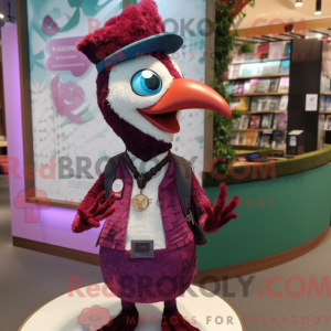 Mascot character of a...