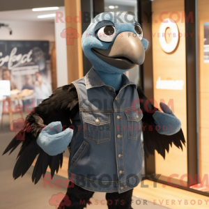 Mascot character of a Black...