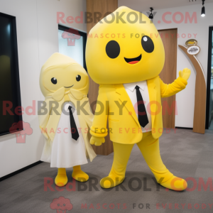 Mascot character of a Lemon...