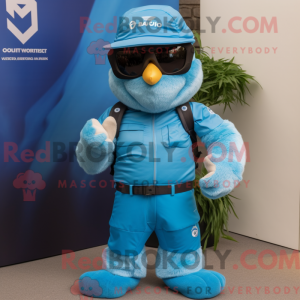 Mascottekarakter van een...