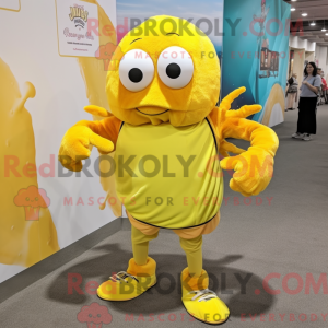 Mascot karakter van een...