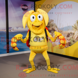 Personnage mascotte d un...
