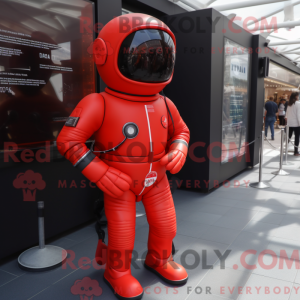 Mascot character of a Red...