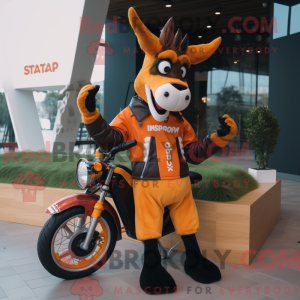 Mascot character of a...