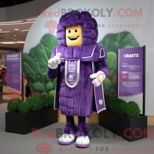 Postava maskota Purple...