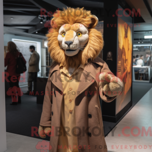 Mascottekarakter van een...
