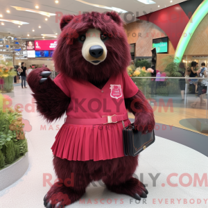 Mascot character of a...