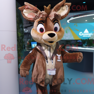 Mascot karakter van een...