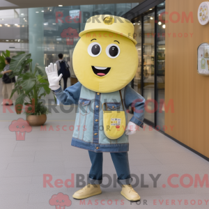 Mascot character of a Lemon...