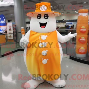 Postava maskota Orange...