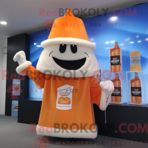 Postava maskota Orange...