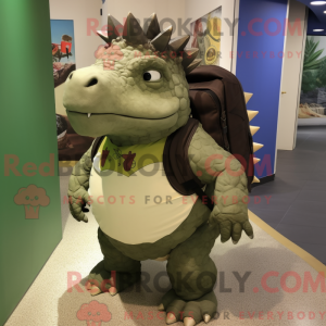 Personagem de máscara de...