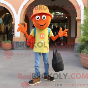 Mascot character of a...