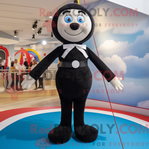 Mascot character of a Black...