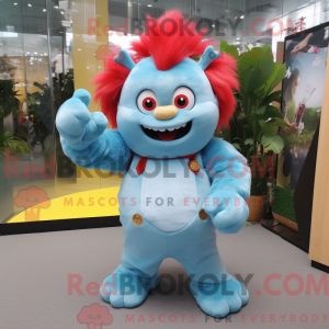Mascot character of a Sky...