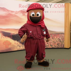 Mascot character of a...