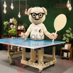 Mascottefiguur van een...