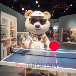 Mascottefiguur van een...