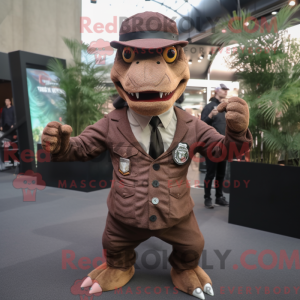 Personagem de máscara de um...