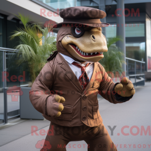 Personagem de máscara de um...
