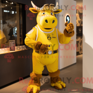 Mascot character of a...