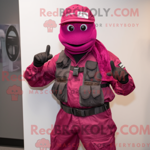 Mascottekarakter van een...