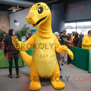 Mascot character of a...