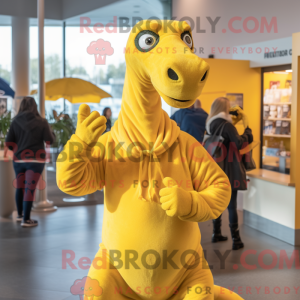 Mascot character of a...