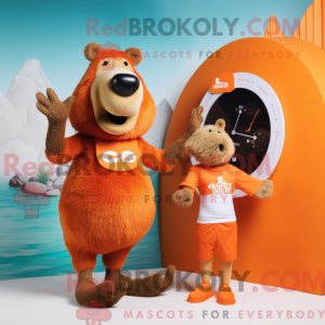 Mascot character of a...