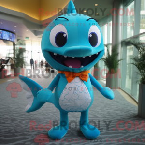 Mascot character of a...