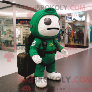 Personagem de máscara de um...