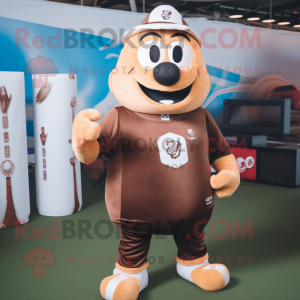 Brown Ice Cream mascotte...