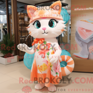 Mascot character of a Peach...
