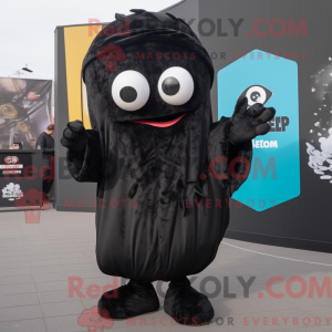 Mascot character of a Black...