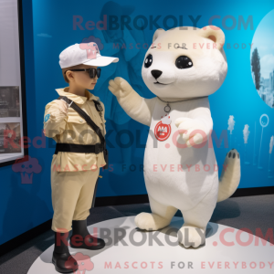 Mascot character of a...