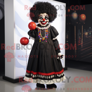 Mascot character of a Black...