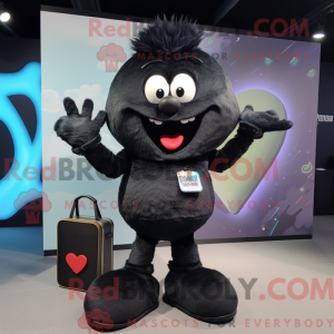 Mascot character of a Black...