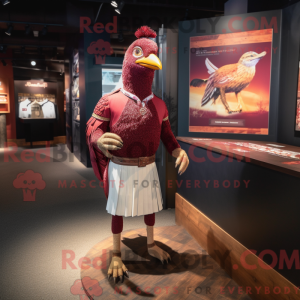 Mascot character of a...