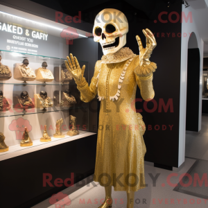 Mascot character of a Gold...