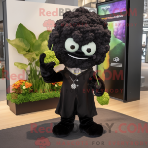 Mascot character of a Black...