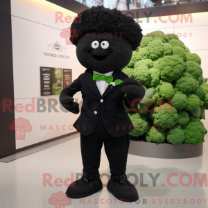 Mascot character of a Black...