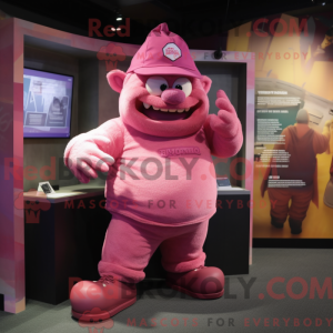 Personagem de máscara de...