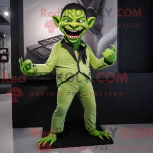 Personagem de máscara de um...